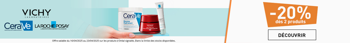 La Roche-Posay, Vichy, CeraVe